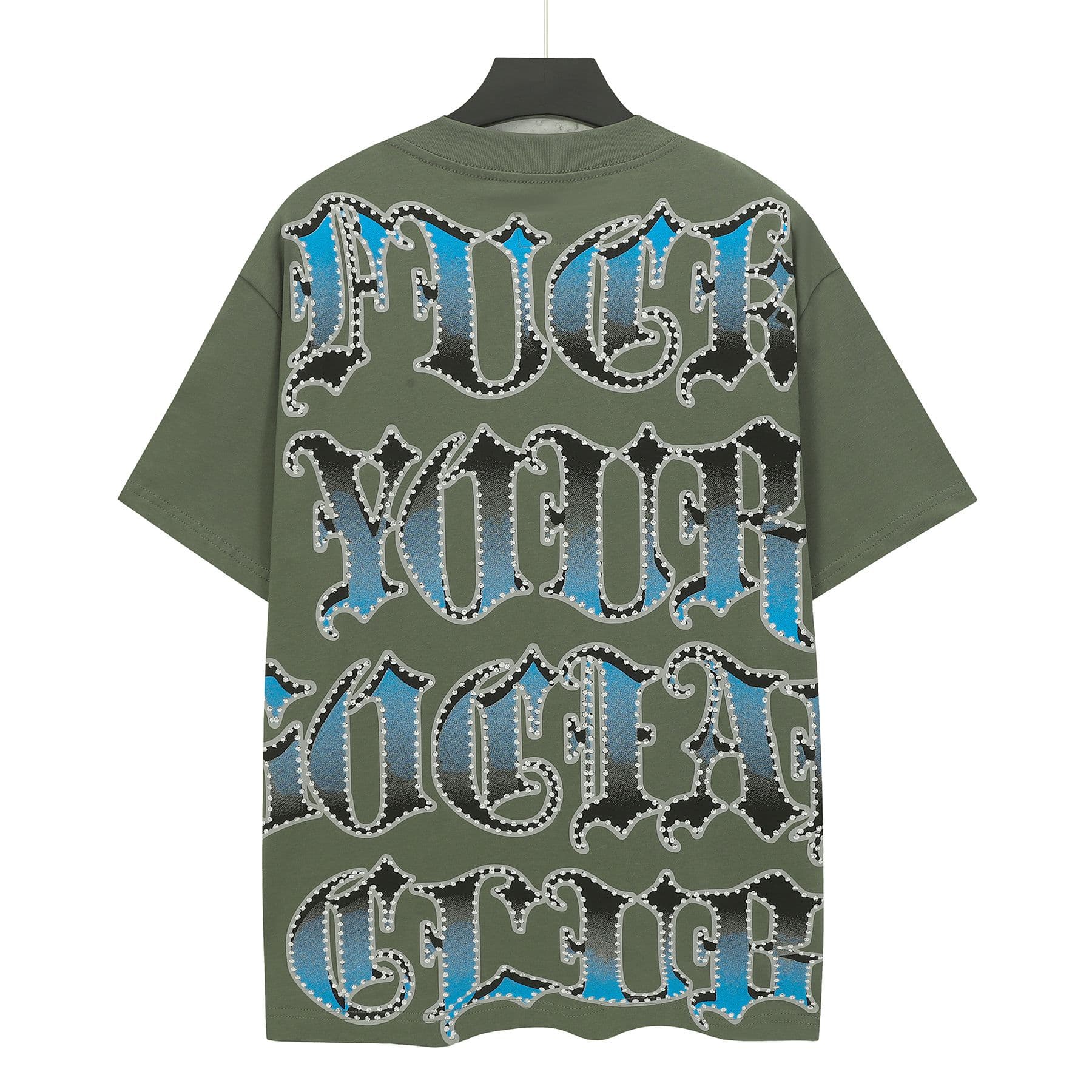 Godspeed Doberman Green Tee - Vista 2
